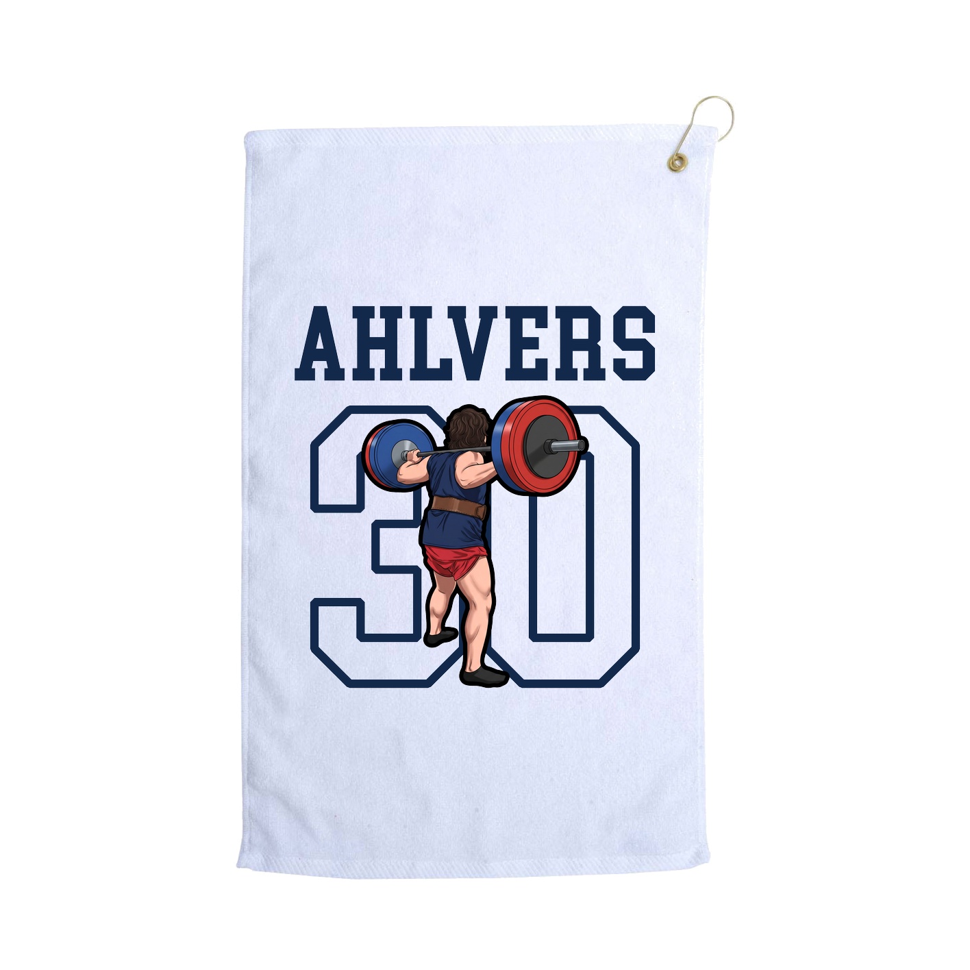 Golf Towel — Shirsey in White