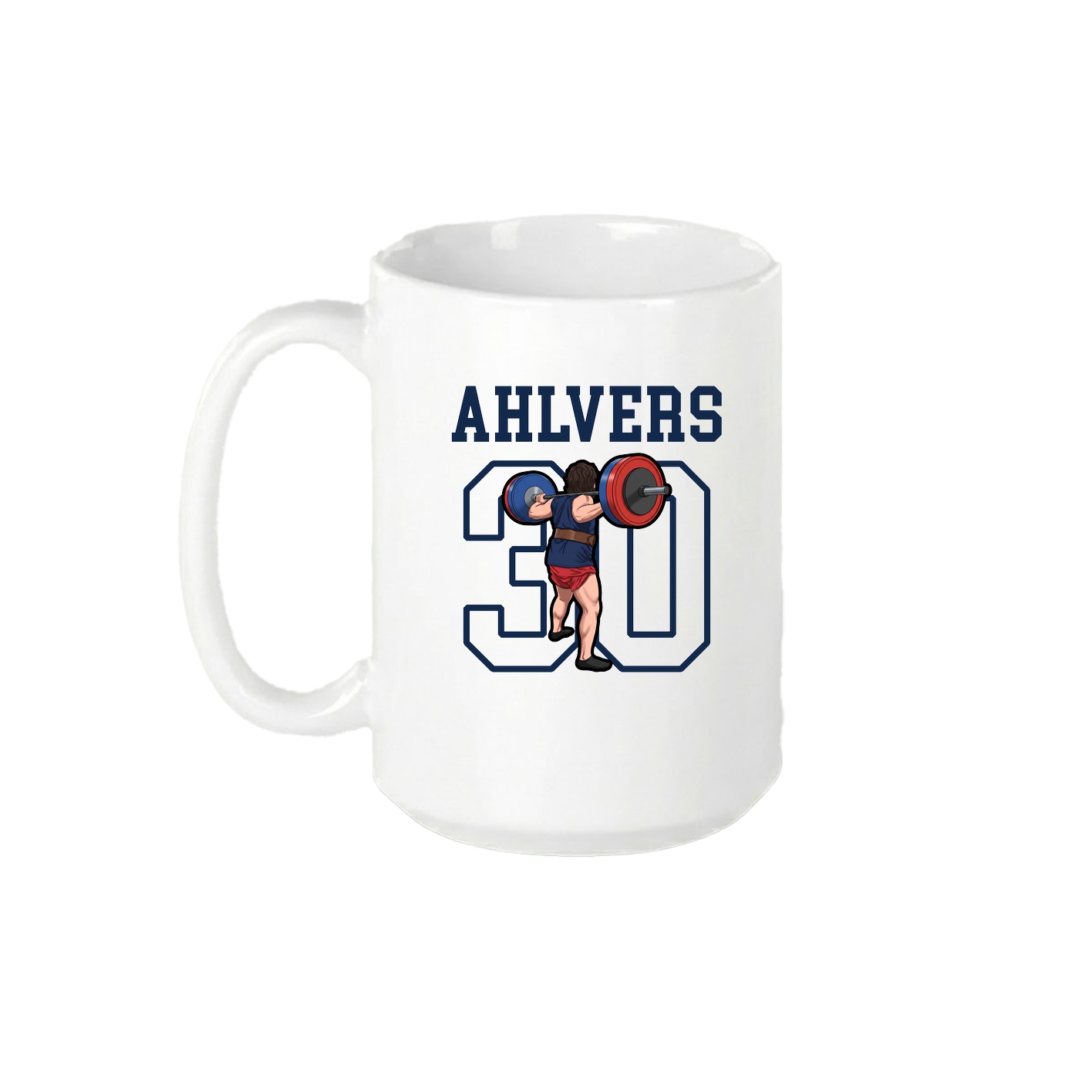 15oz Coffee Mug — Shirsey in White