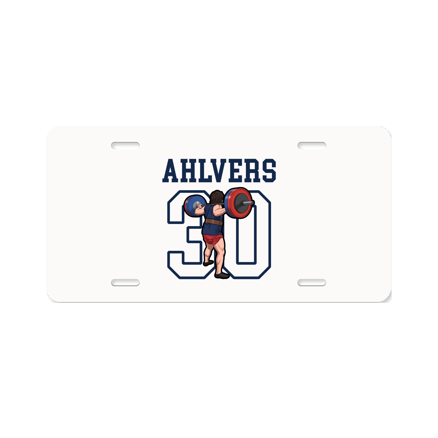 License Plate — Shirsey in Classic