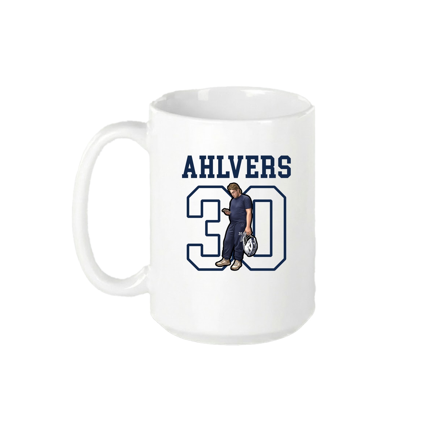 15oz Coffee Mug — Shirsey in White
