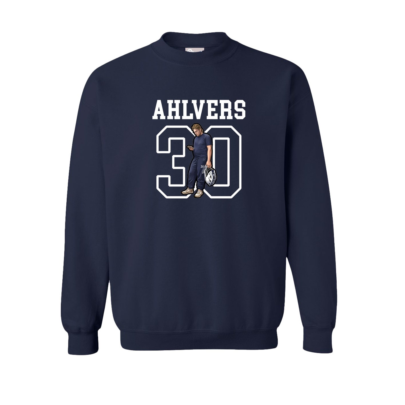 Fleece Crew — Shirsey in Navy
