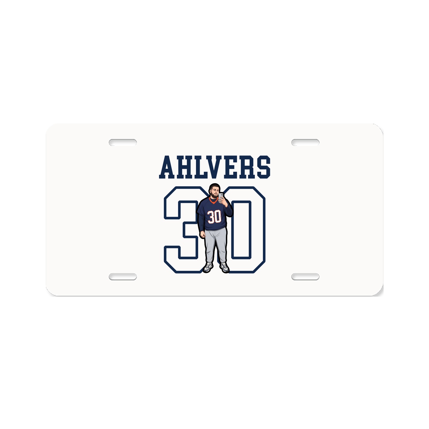 Aluminum License Plate