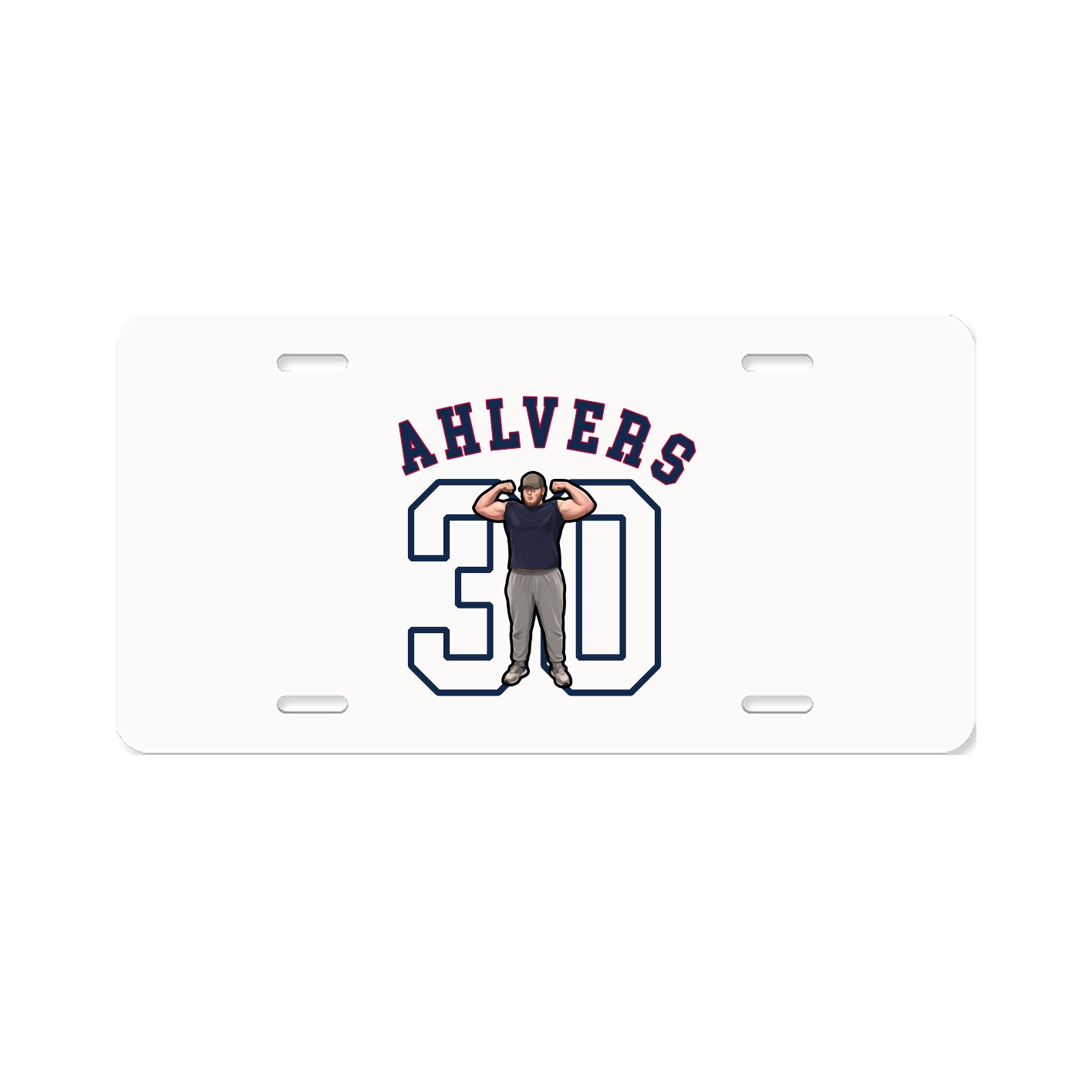License Plate — Shirsey Arch in Classic