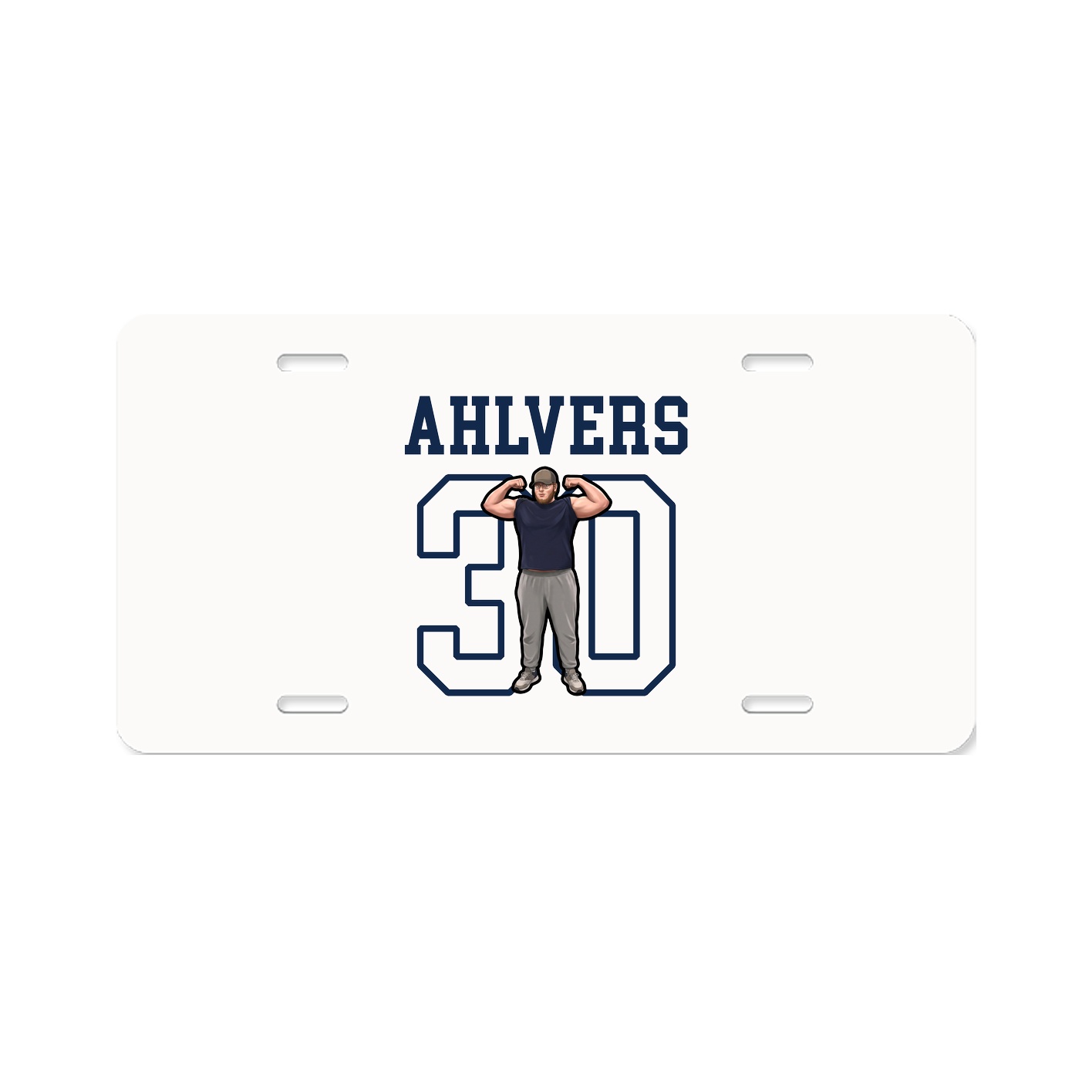 License Plate — Shirsey in Classic