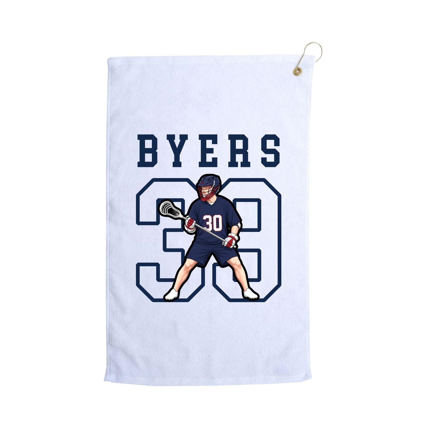 Golf Towel — Shirsey in White