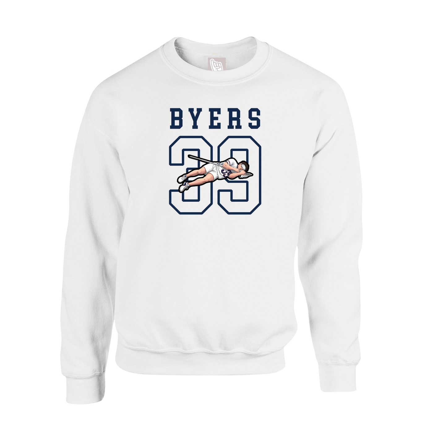 Fleece Crew — Shirsey in White