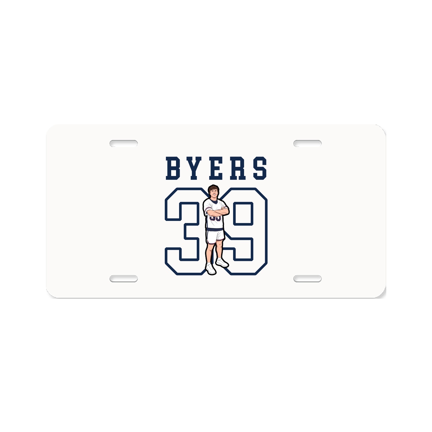 License Plate — Shirsey in Classic