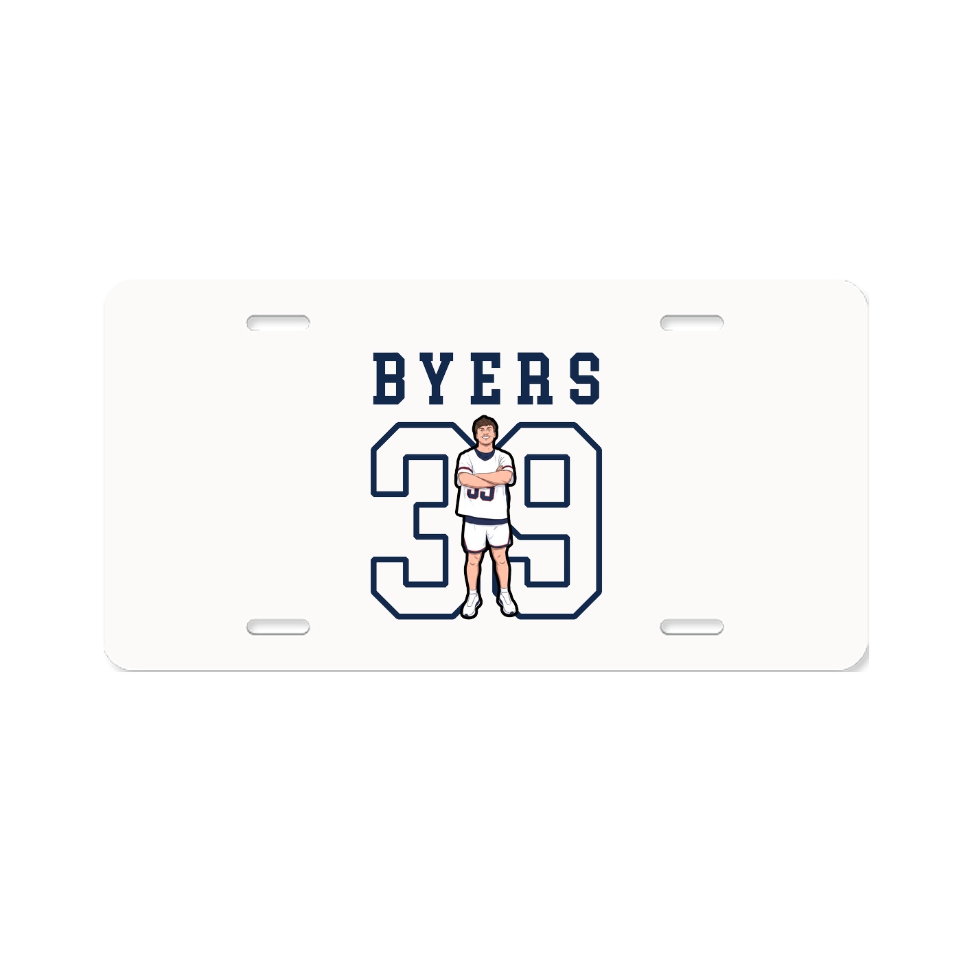 License Plate — Shirsey in Classic