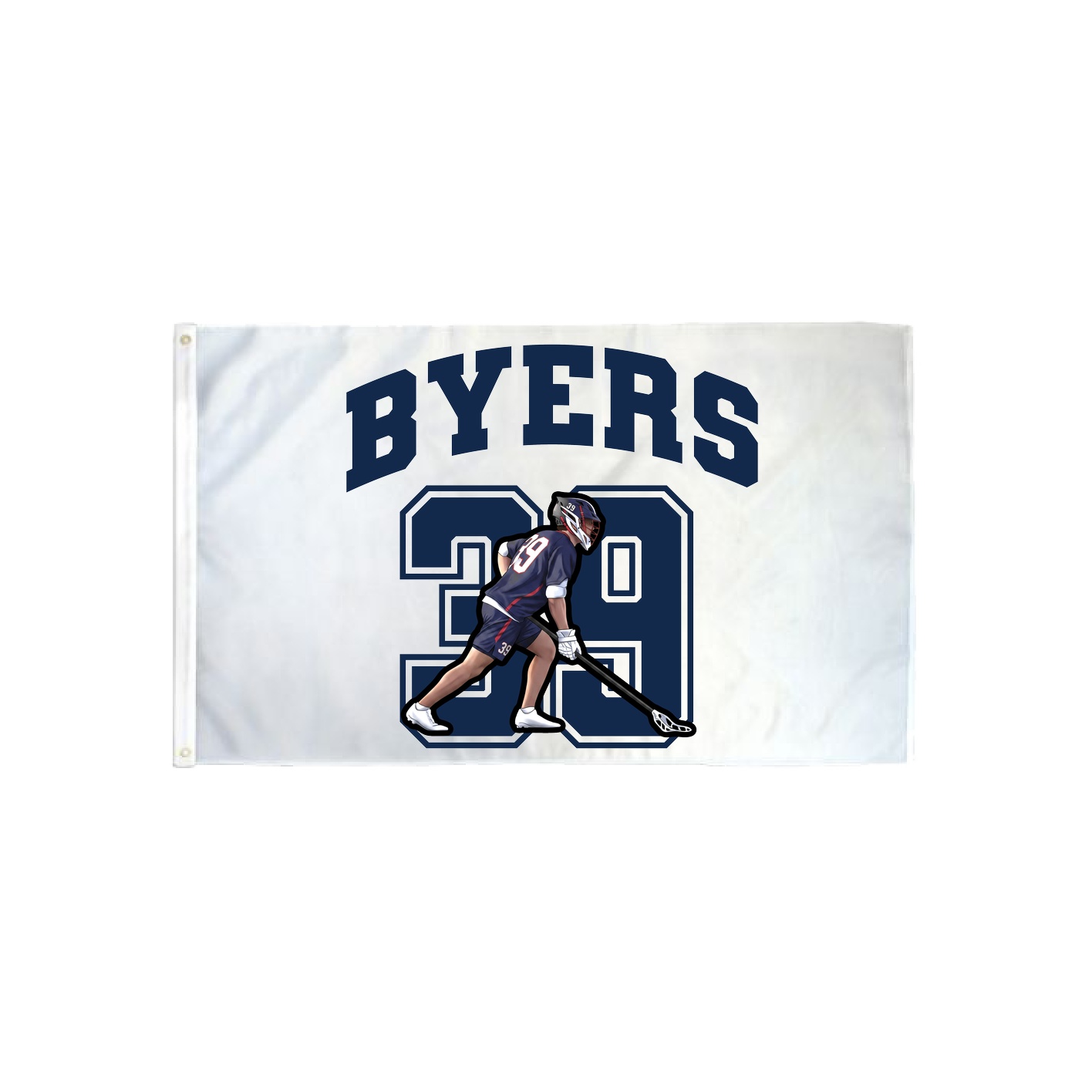 3x5 Flag — Number in Classic
