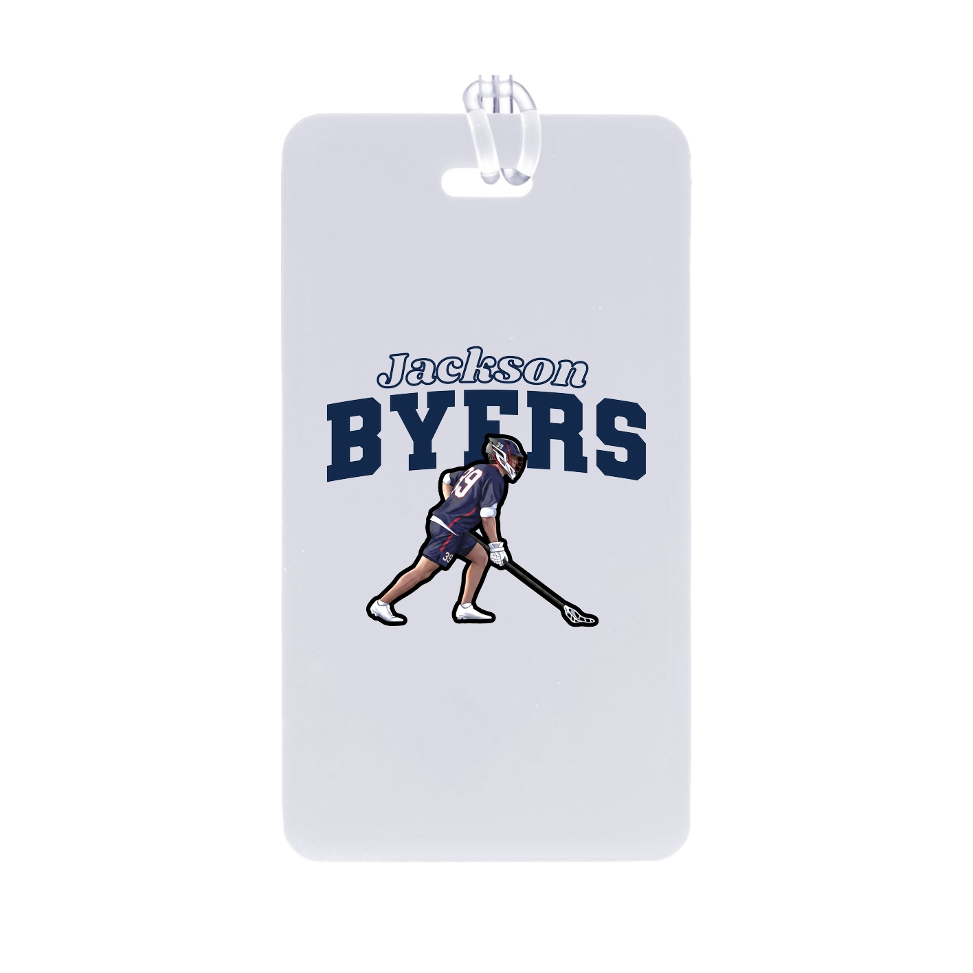 Bag Tag — Name Arch in Classic