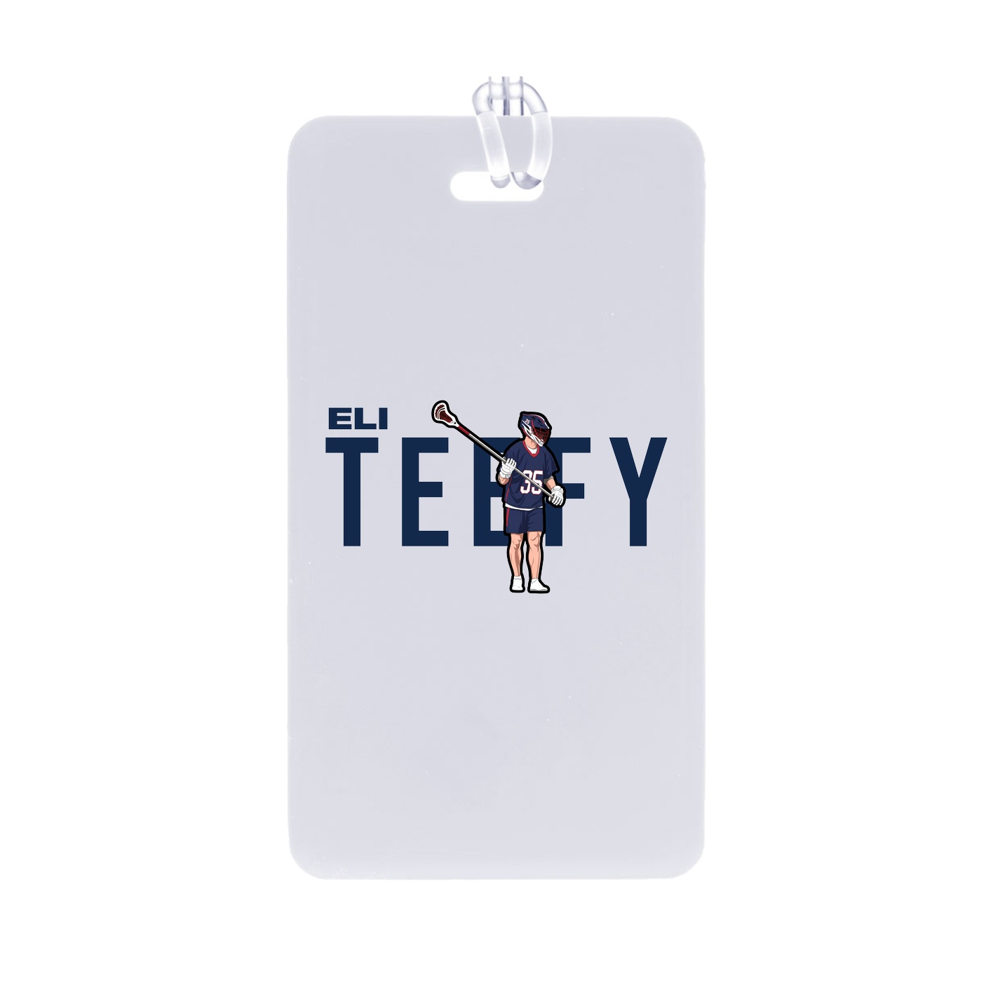 Bag Tag — Player Name in Classic