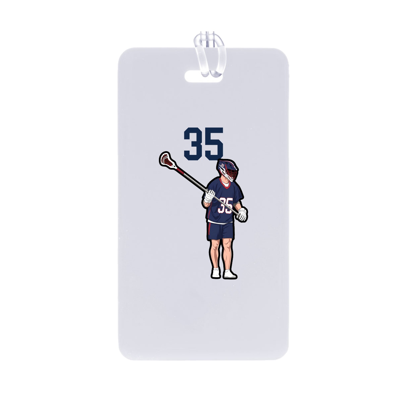 Bag Tag — Number Top in Classic
