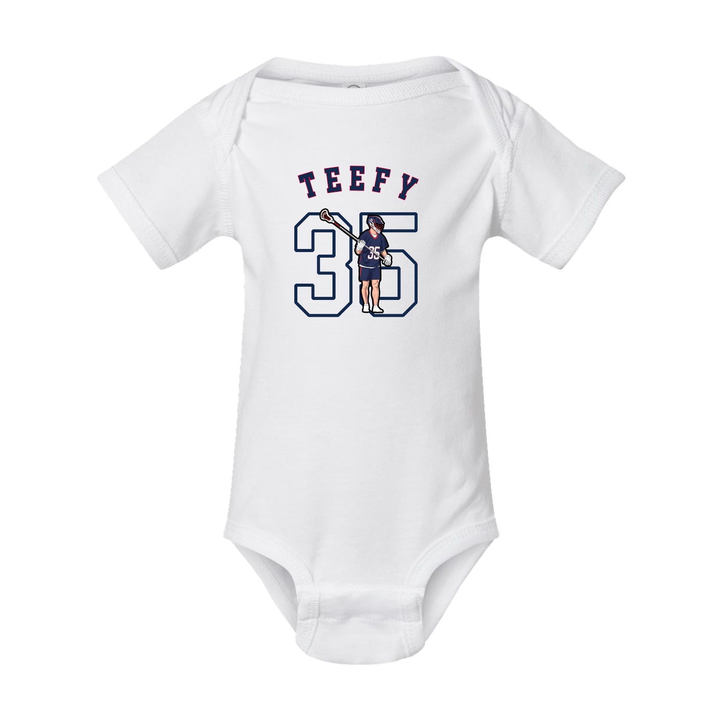 Baby Onesie — Shirsey Arch in White