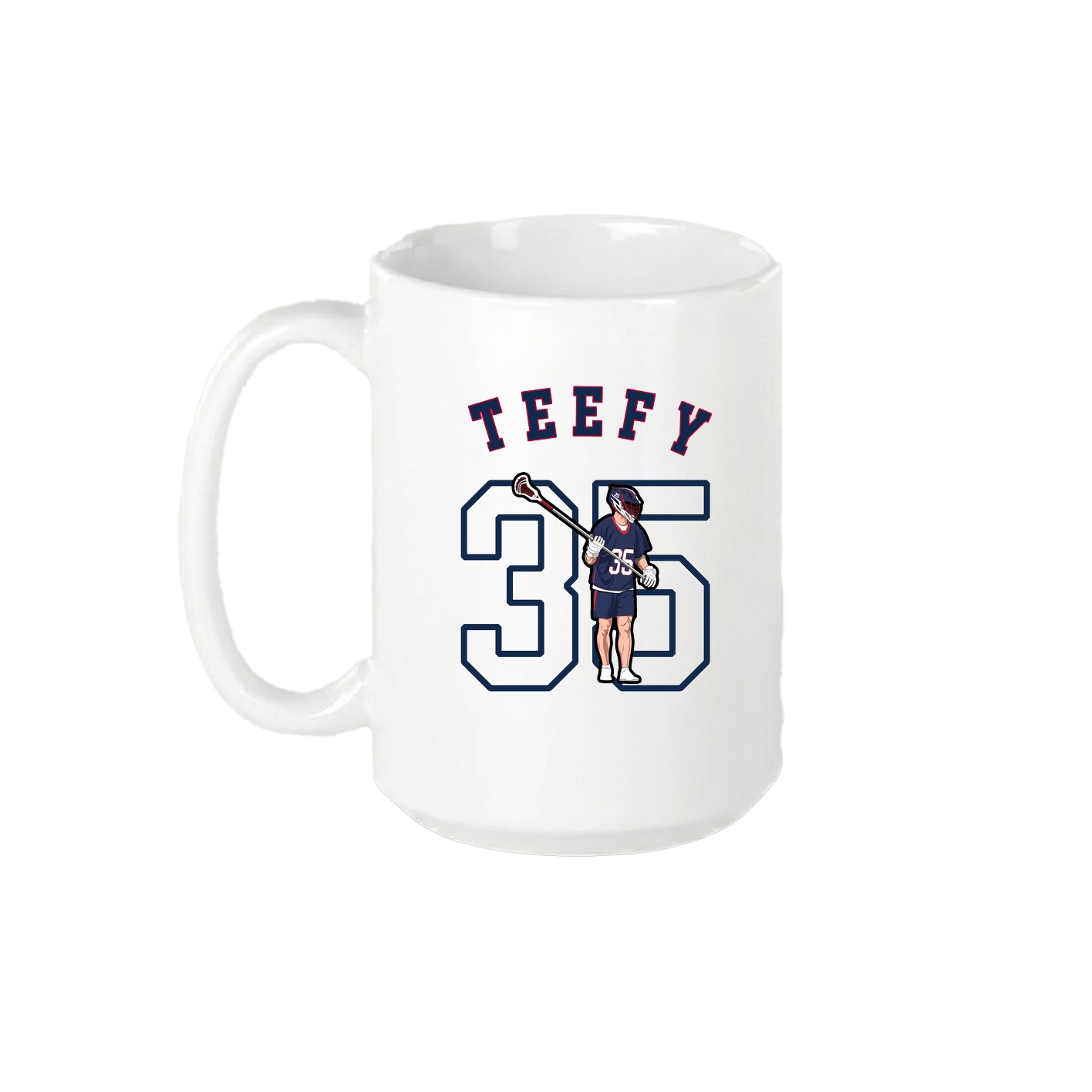 15oz Coffee Mug — Shirsey Arch in White