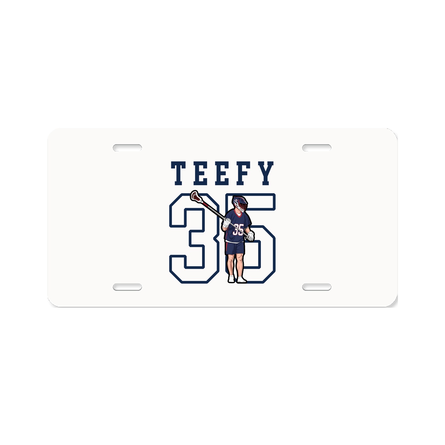 License Plate — Shirsey in Classic