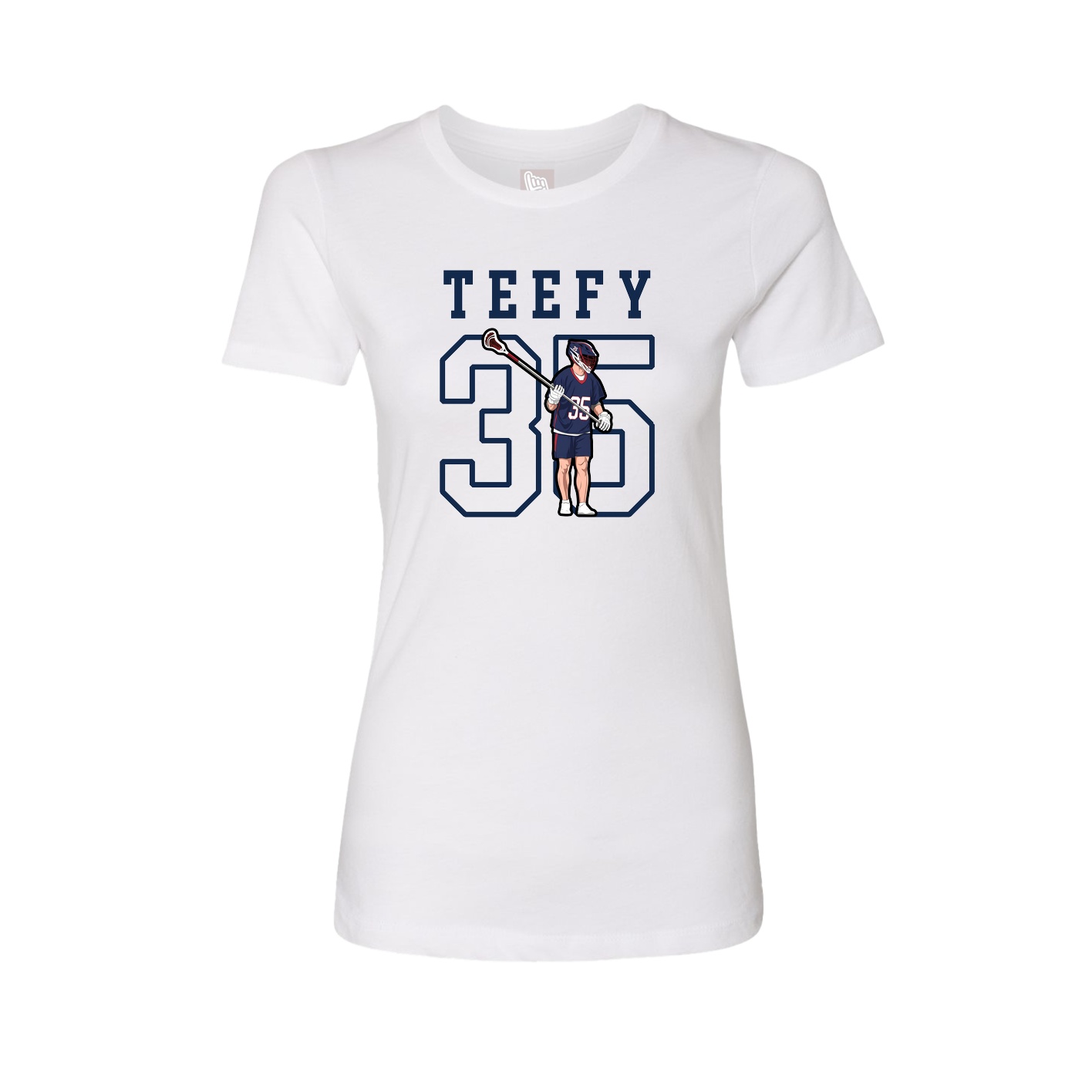 Fitted Women's Tee — Shirsey in White