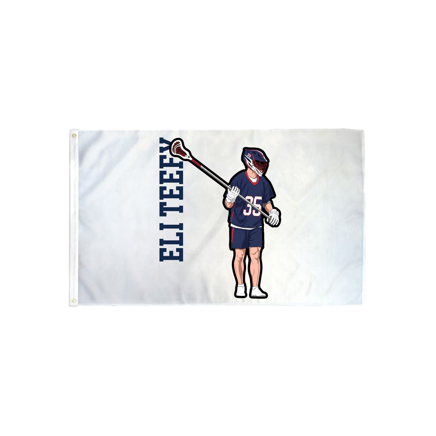 3x5 Flag — Name Vertical in Classic