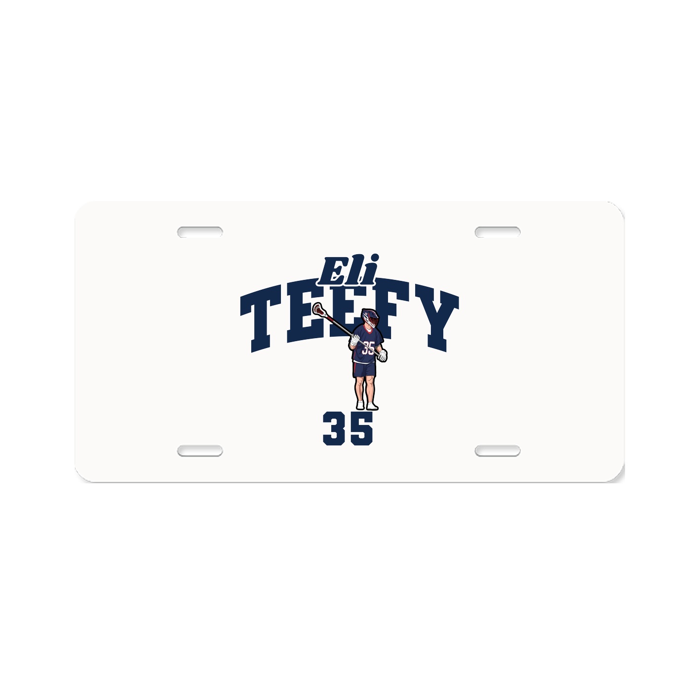 License Plate — Signature Arch in Classic