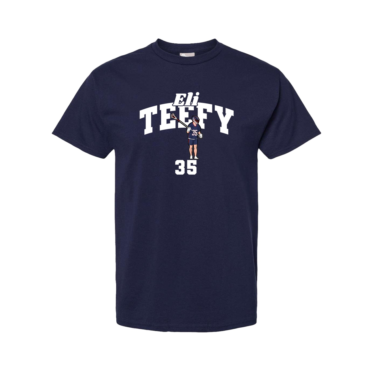 Youth Tee — Signature Arch in Navy