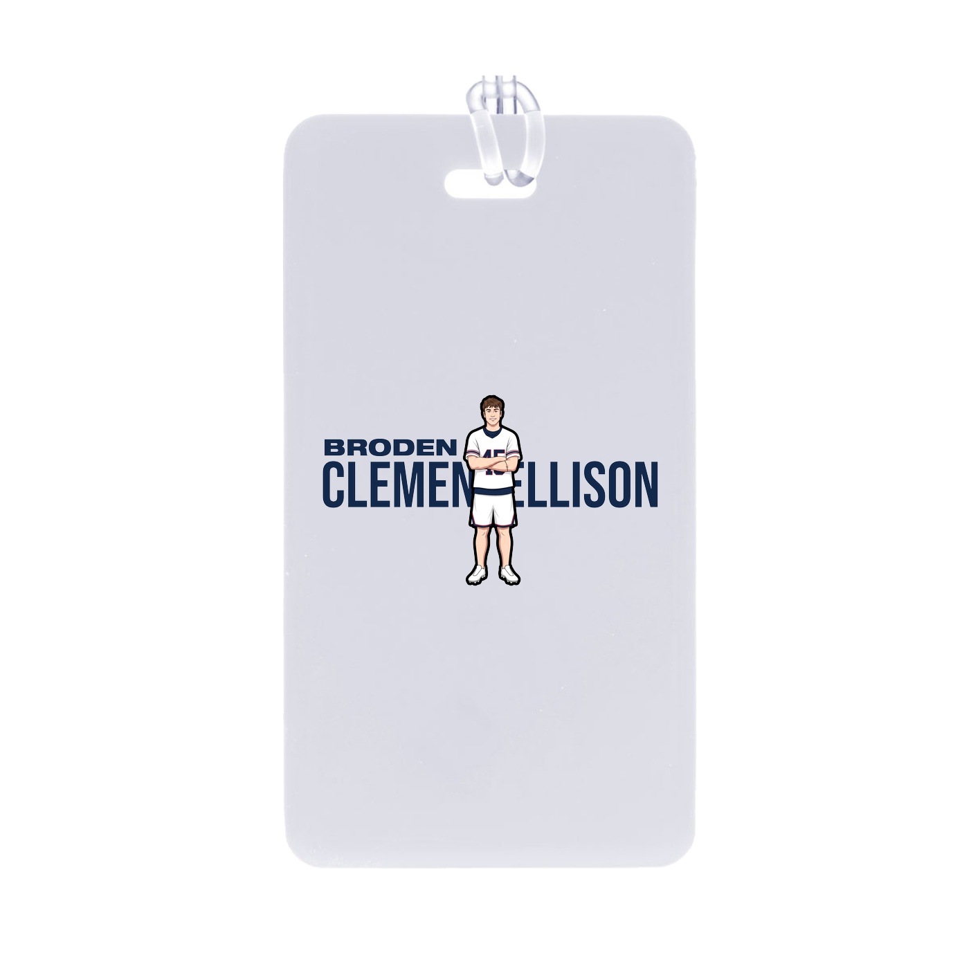 Bag Tag — Player Name in Classic