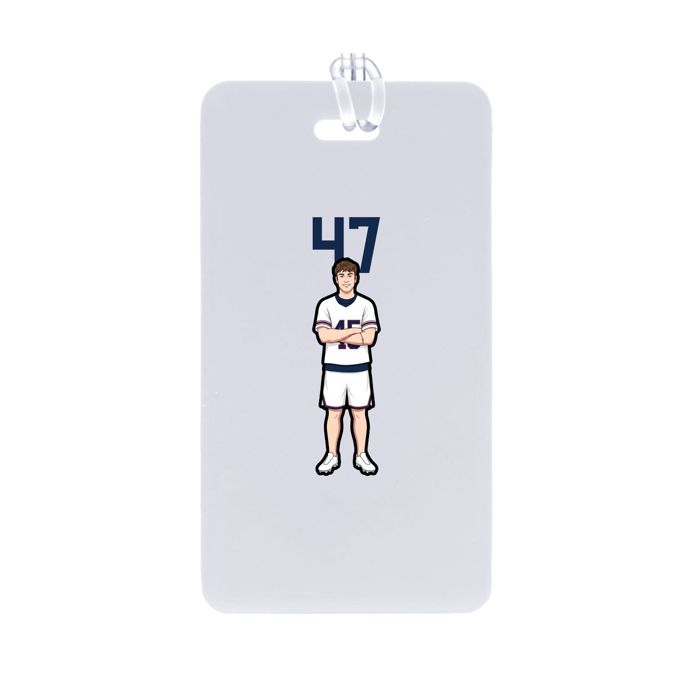 Bag Tag — Number Top in Classic