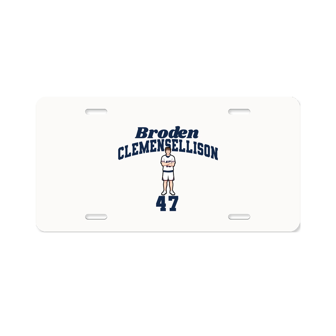 License Plate — Signature Arch in Classic