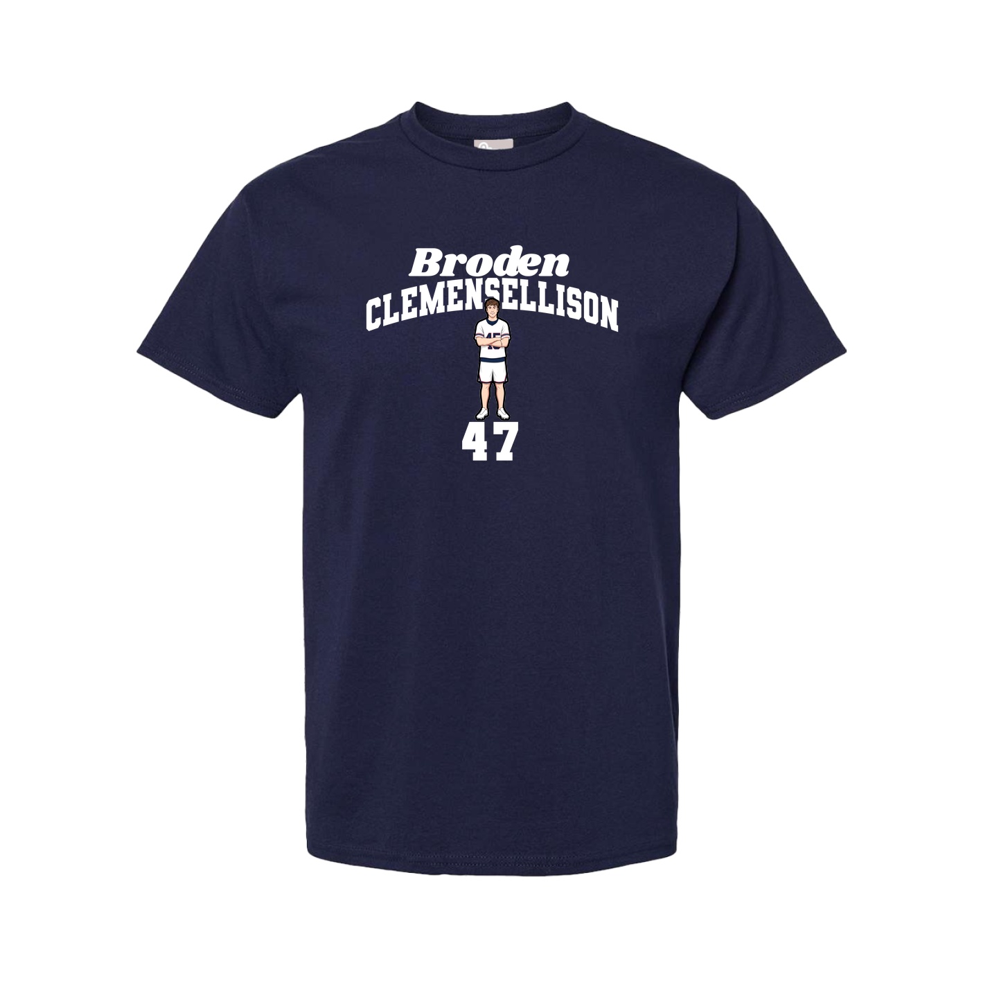 Tee — Signature Arch in Navy
