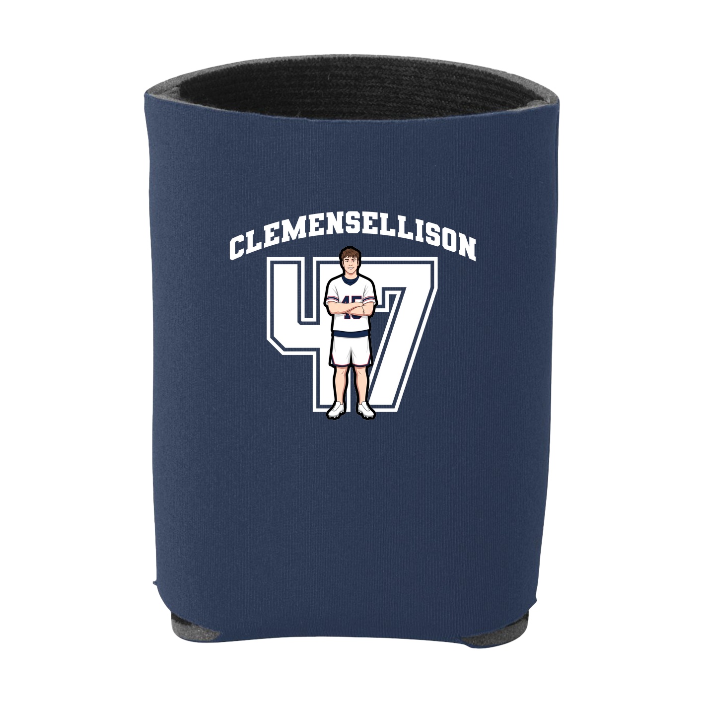 Can Holder — Number in Navy