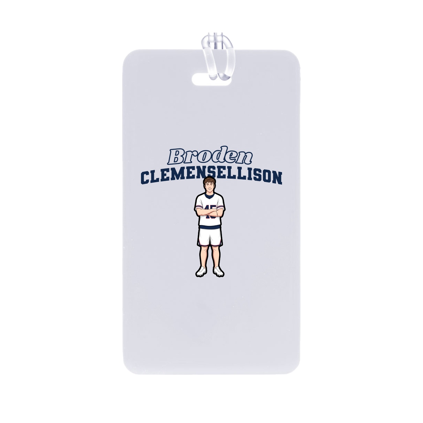 Bag Tag — Name Arch in Classic