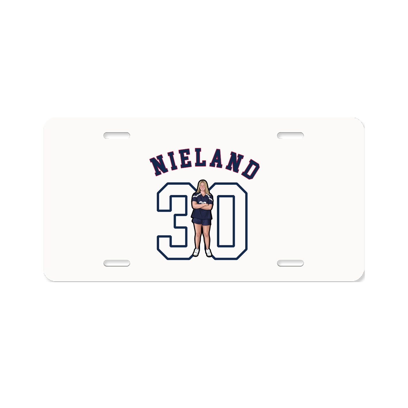 License Plate — Shirsey Arch in Classic
