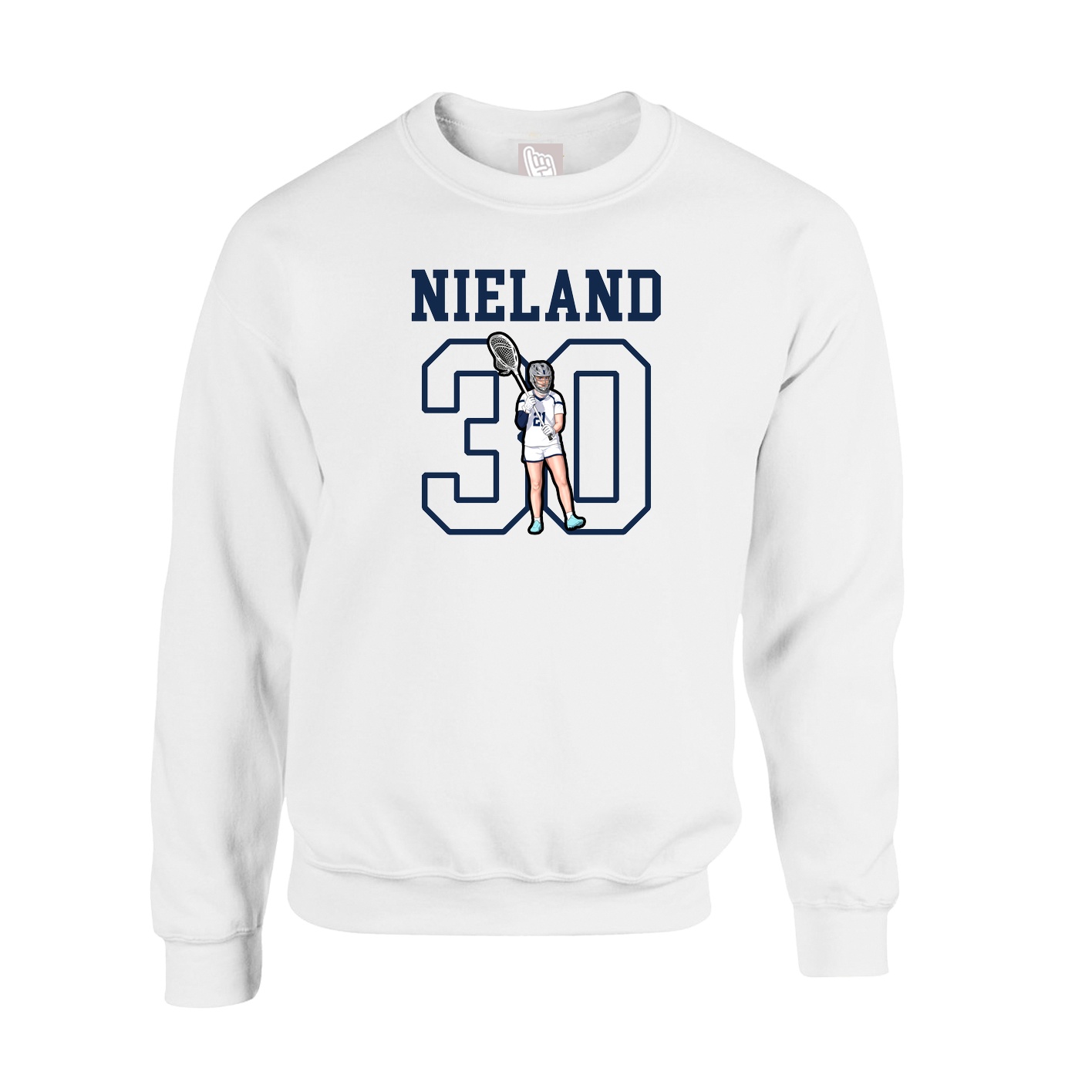 Fleece Crew — Shirsey in White