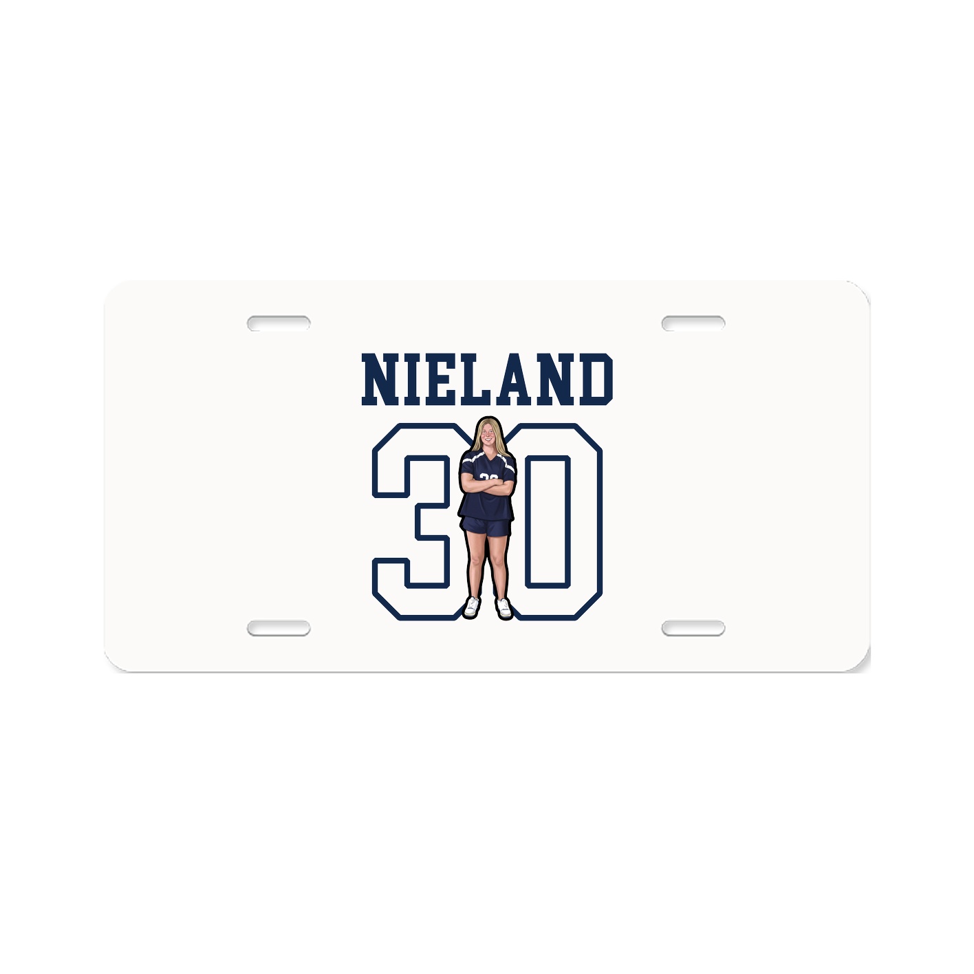 License Plate — Shirsey in Classic