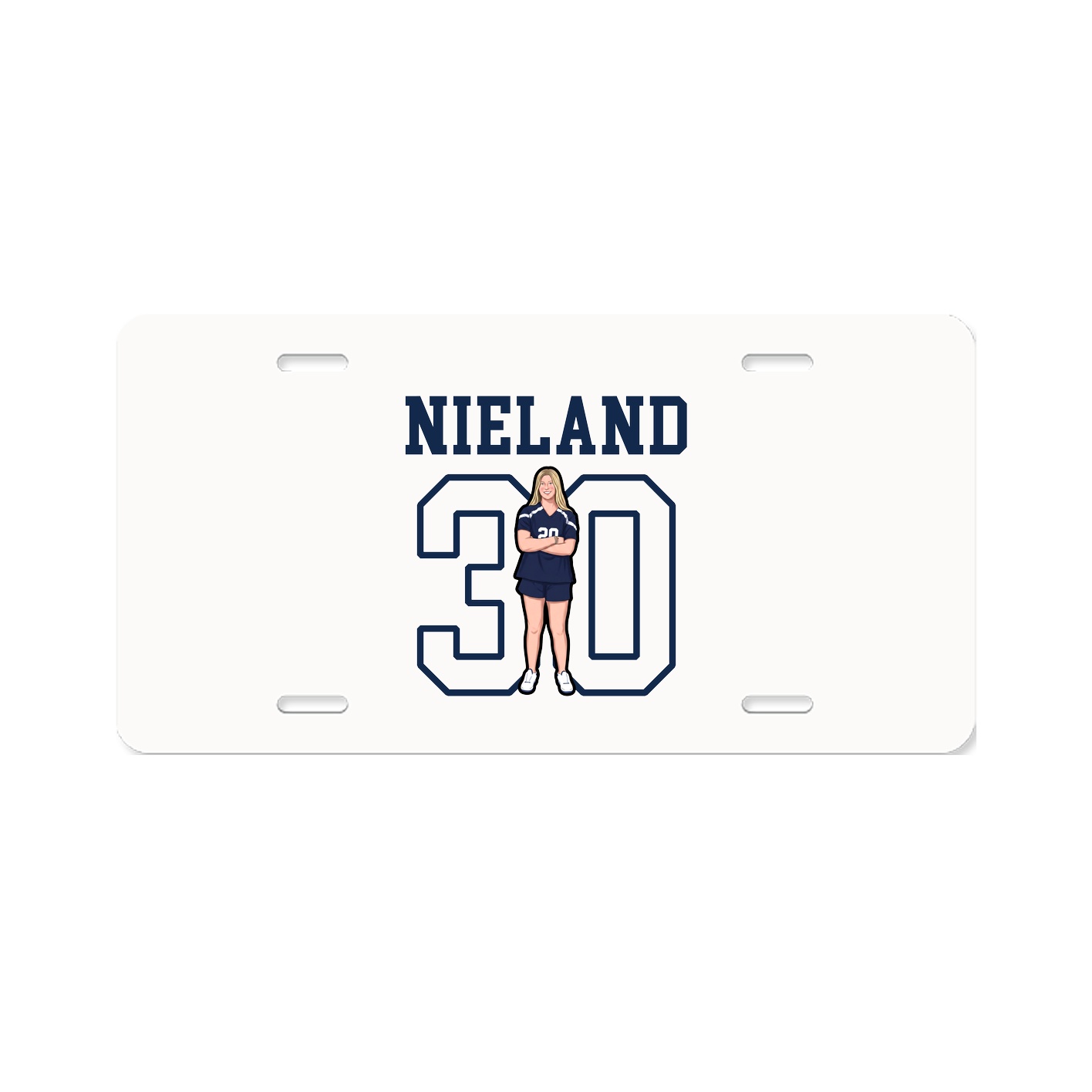 License Plate — Shirsey in Classic