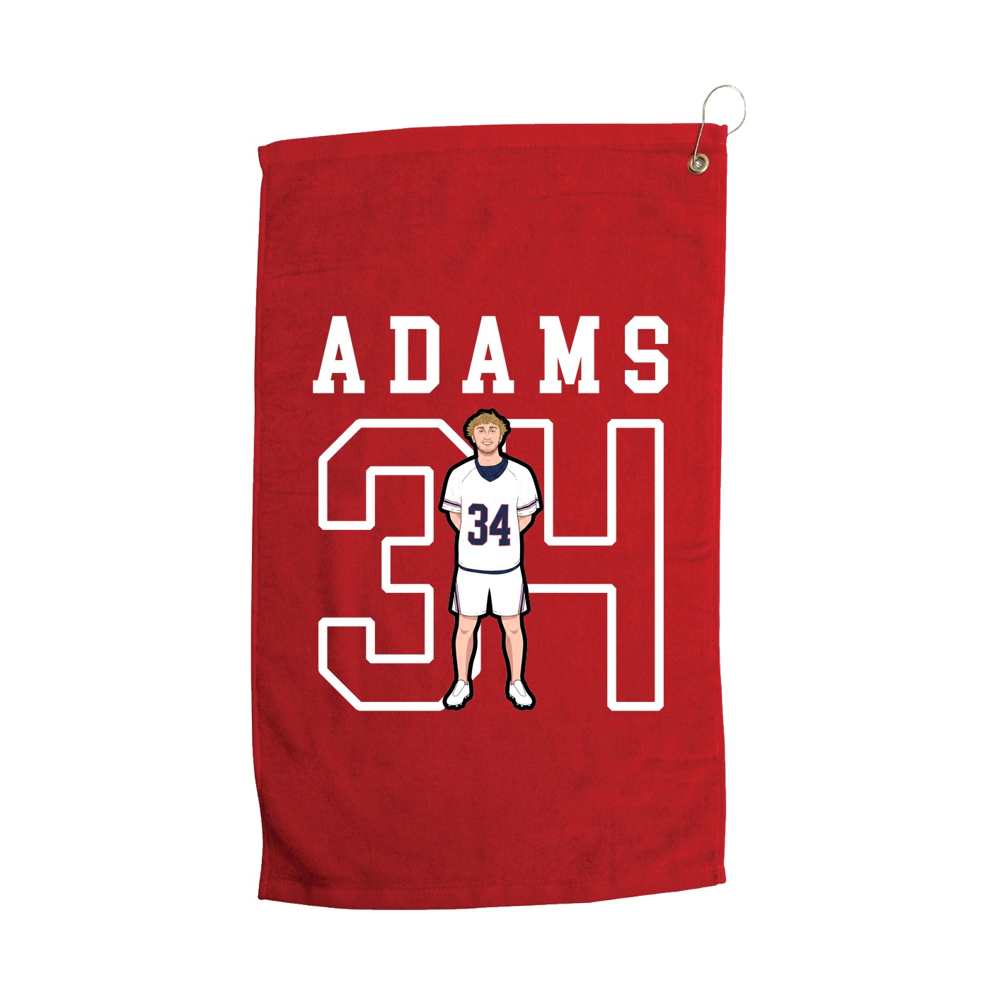 Golf Towel — Shirsey in Red