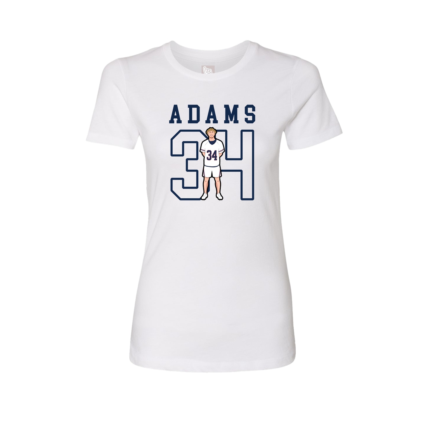 Fitted Women's Tee — Shirsey in White