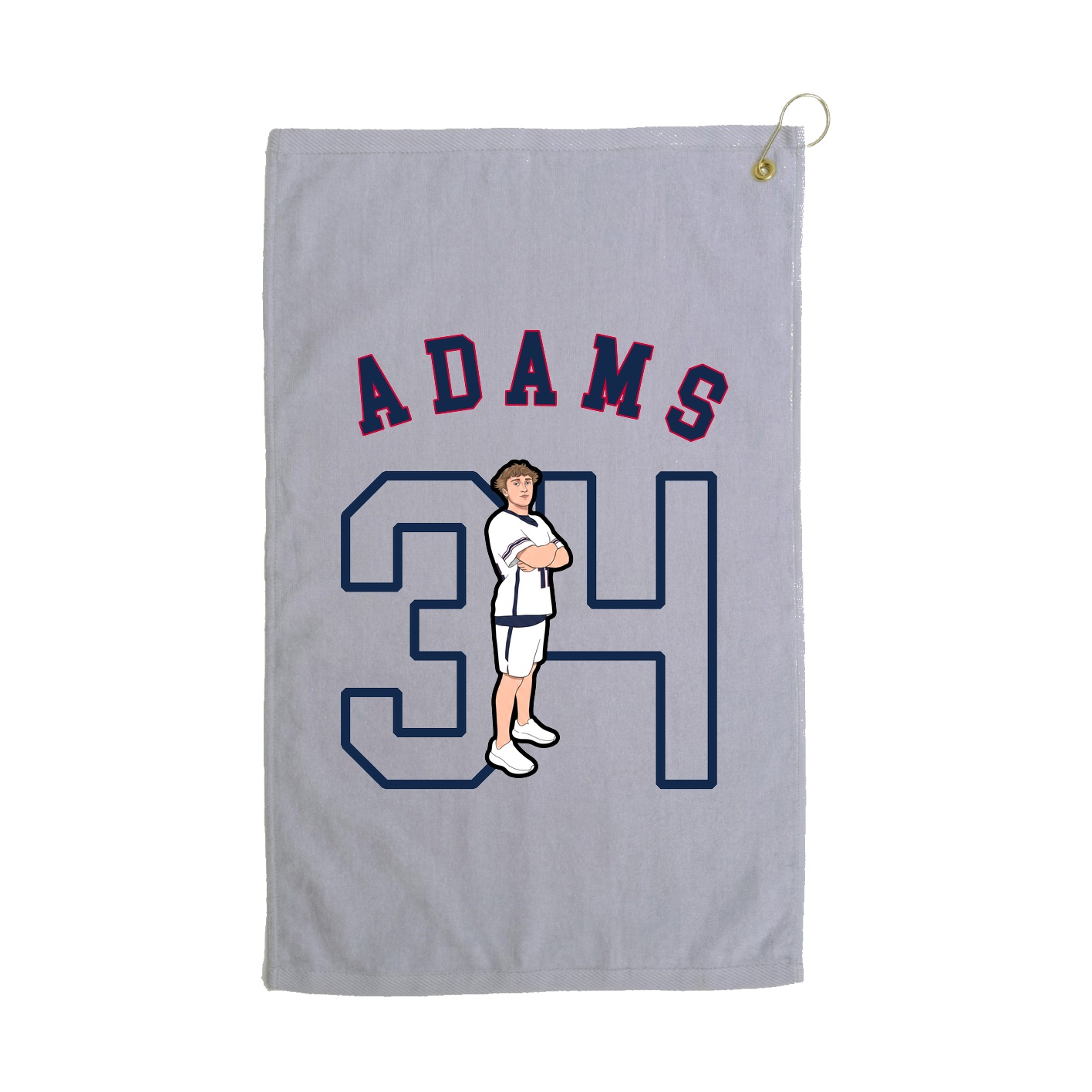 Golf Towel — Shirsey Arch in Grey