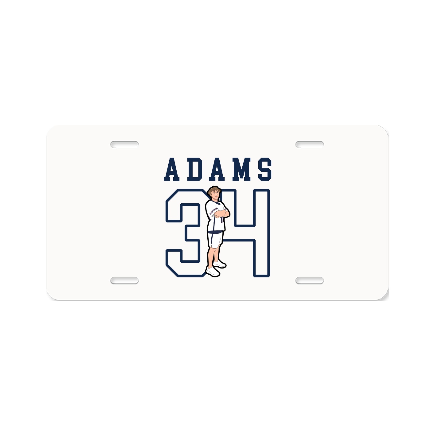 License Plate — Shirsey in Classic