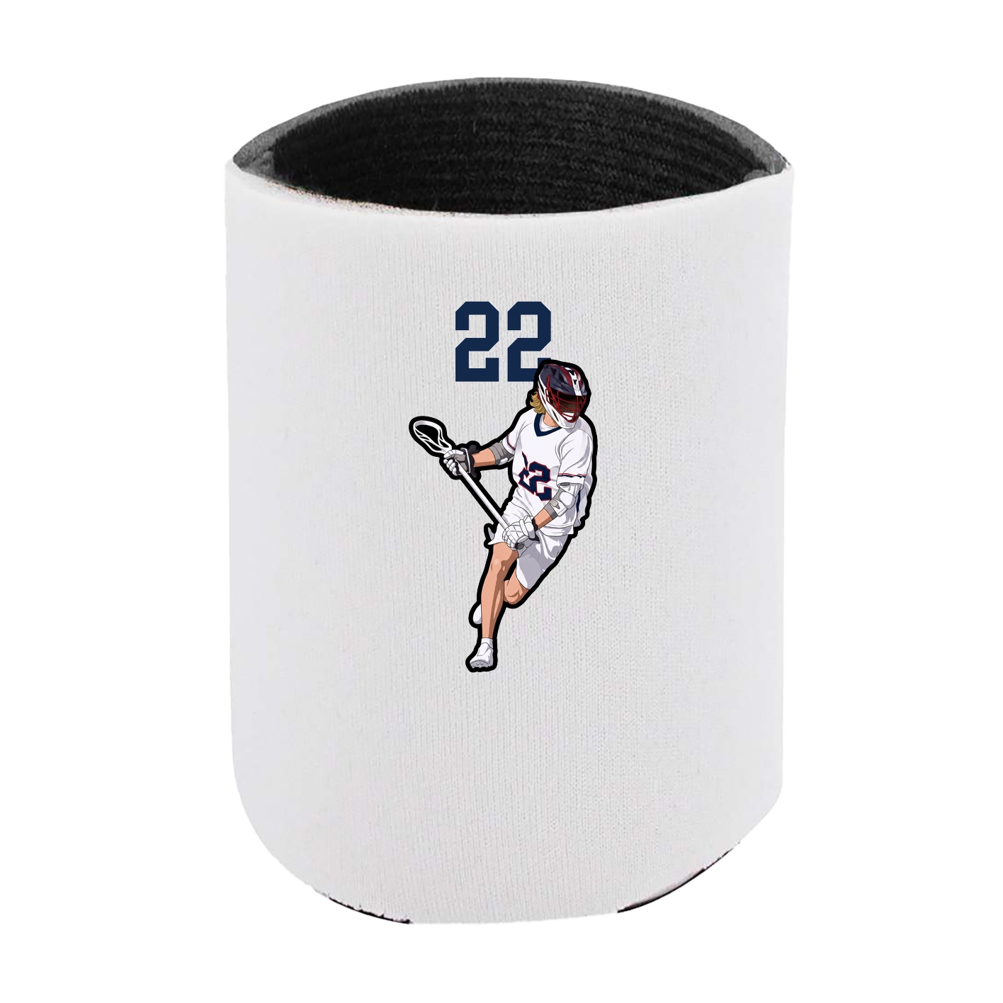 Can Holder — Number Top in White