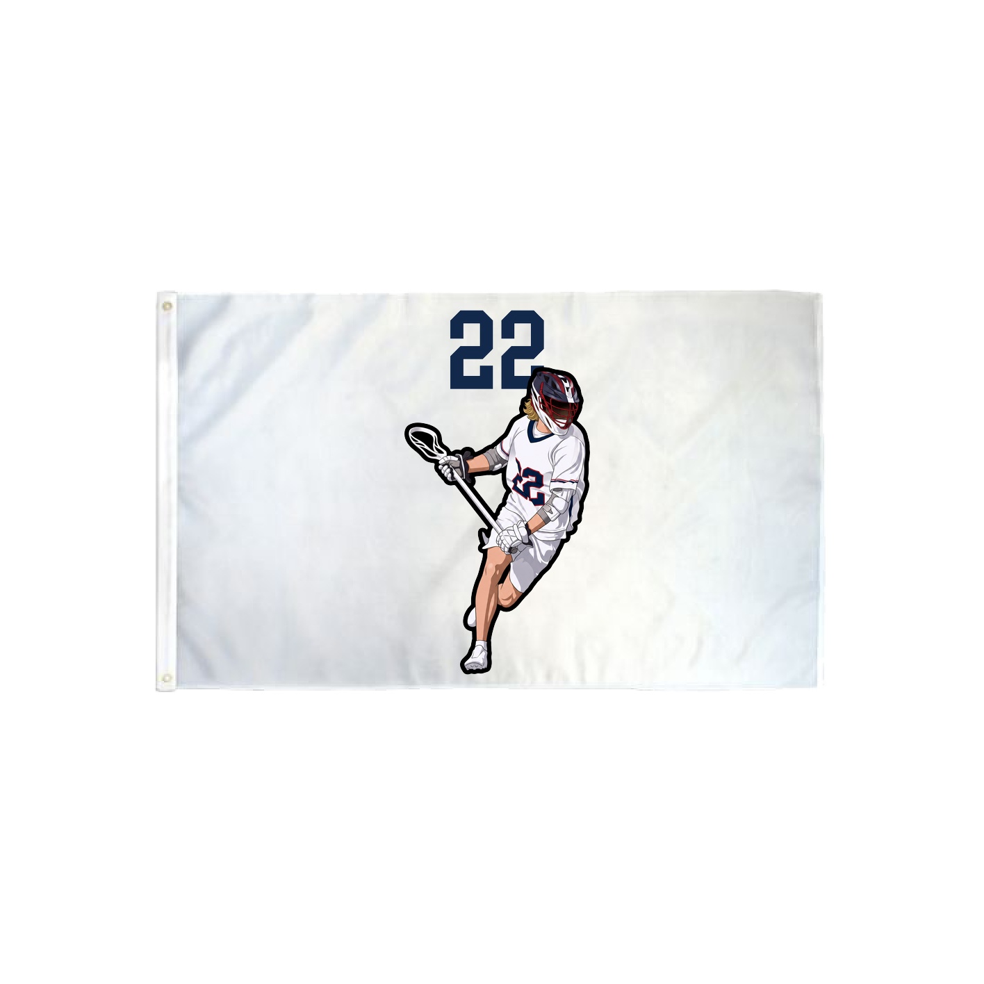 3x5 Flag — Number Top in Classic