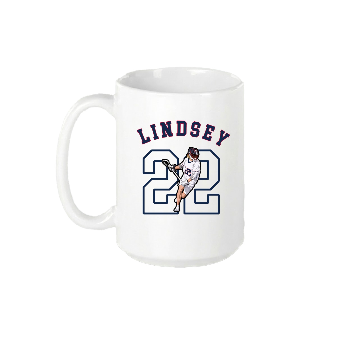 15oz Coffee Mug — Shirsey Arch in White