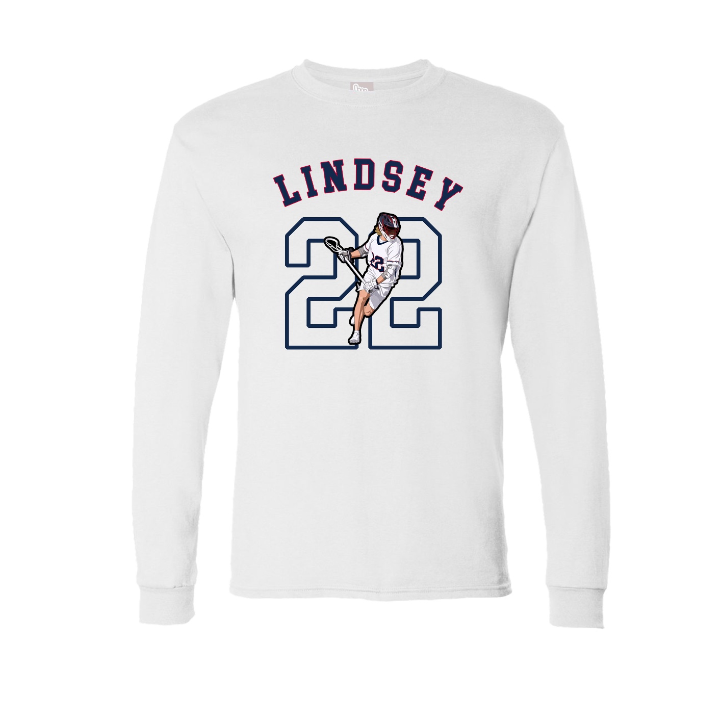 Long Sleeve Tee — Shirsey Arch in White