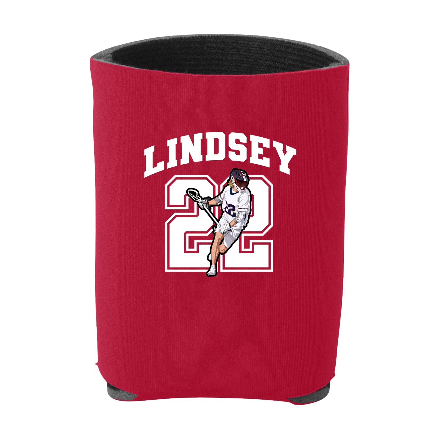 Can Holder — Number in Red