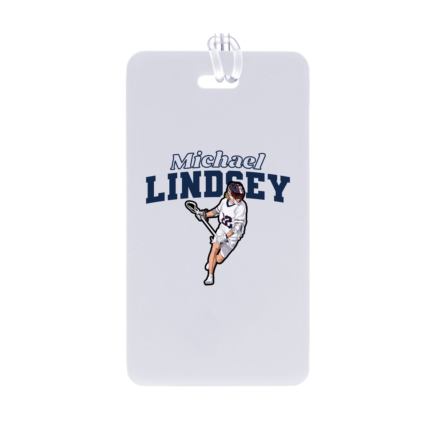 Bag Tag — Name Arch in Classic