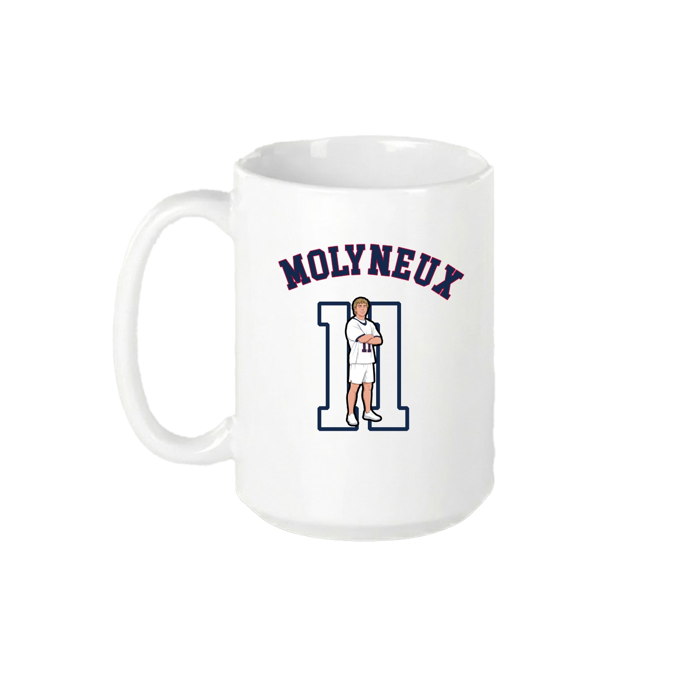 15oz Coffee Mug — Shirsey Arch in White