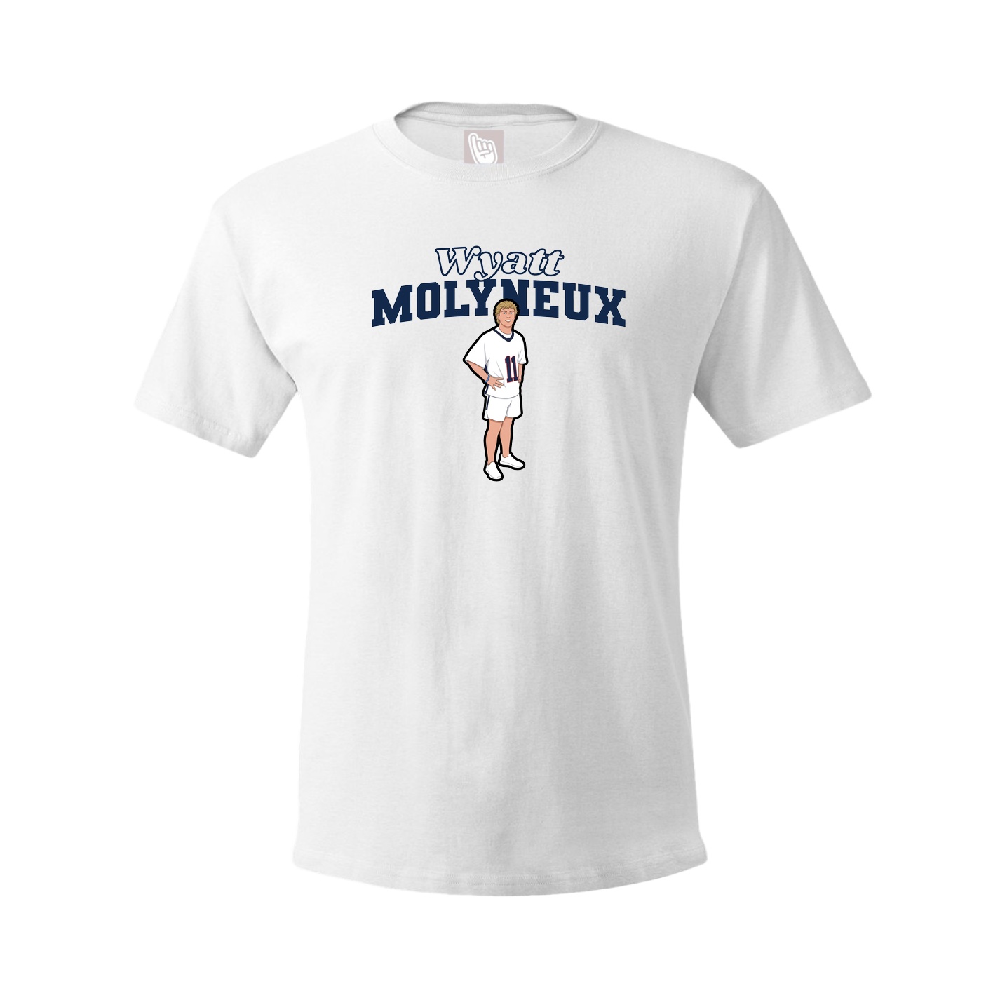 Tee — Name Arch in White