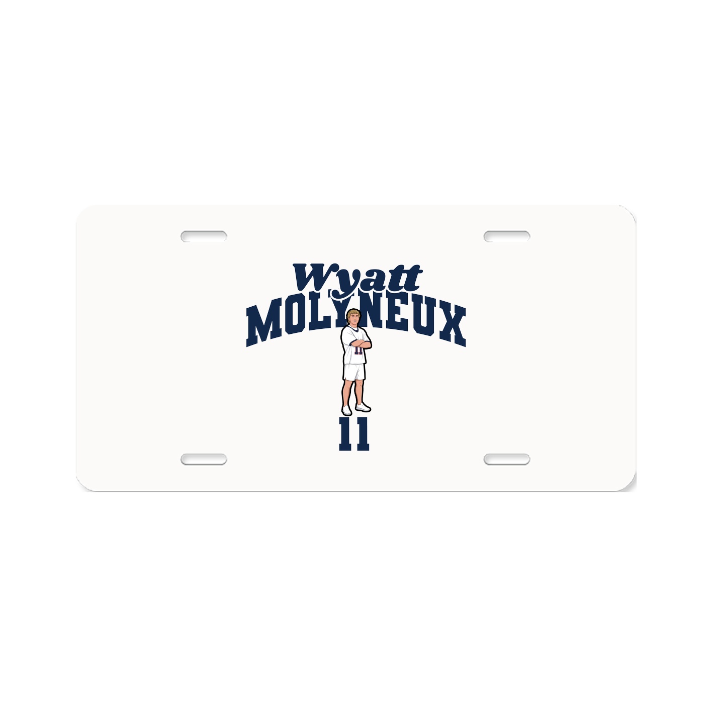 License Plate — Signature Arch in Classic
