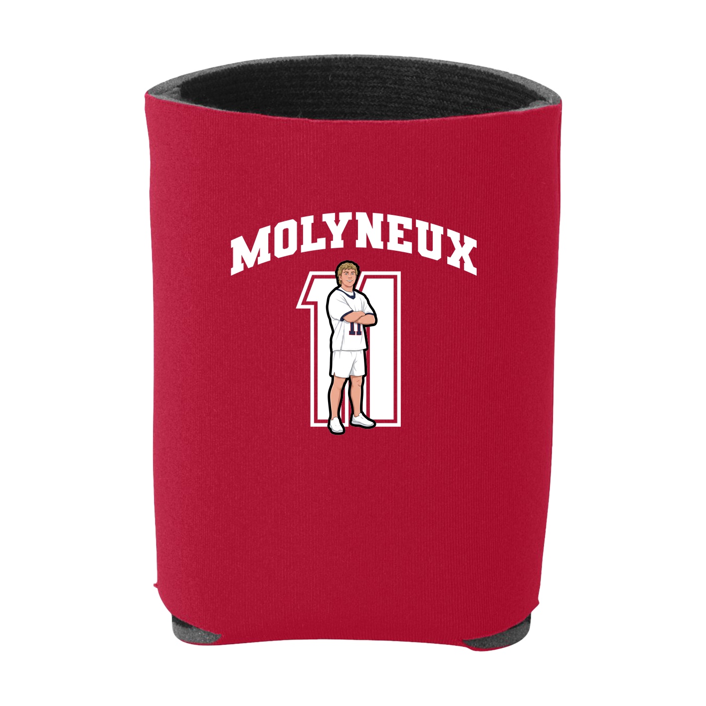 Can Holder — Number in Red