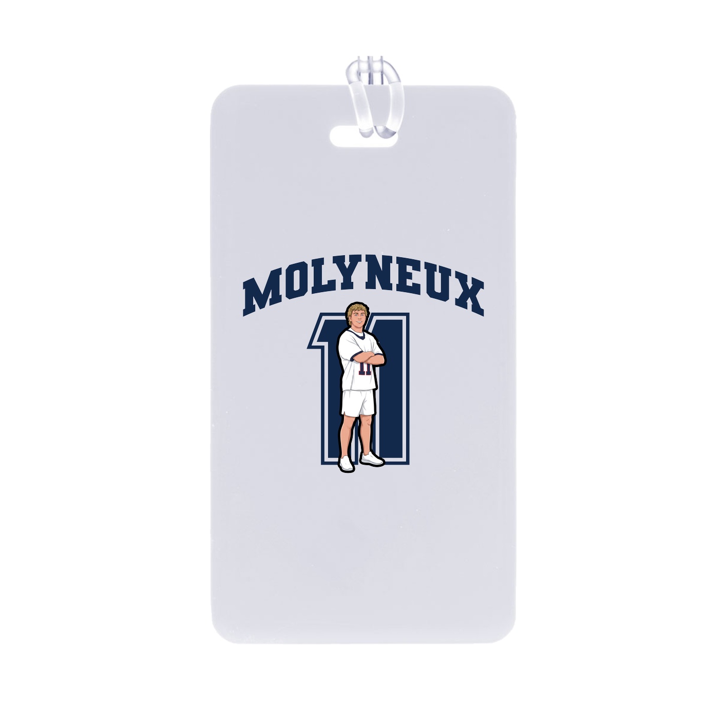 Bag Tag — Number in Classic