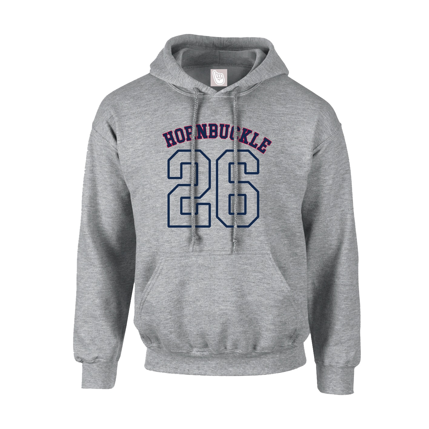 Youth Hoodie — Shirsey Arch in Grey