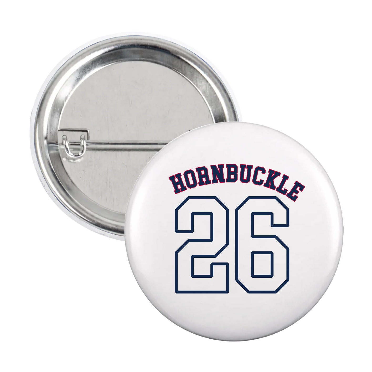 Game Day Button — Shirsey Arch in White